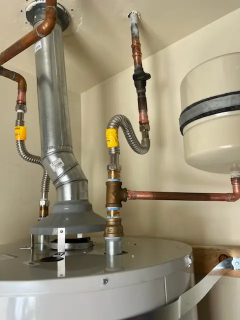 Water heater installation and plumbing repair in Lexington